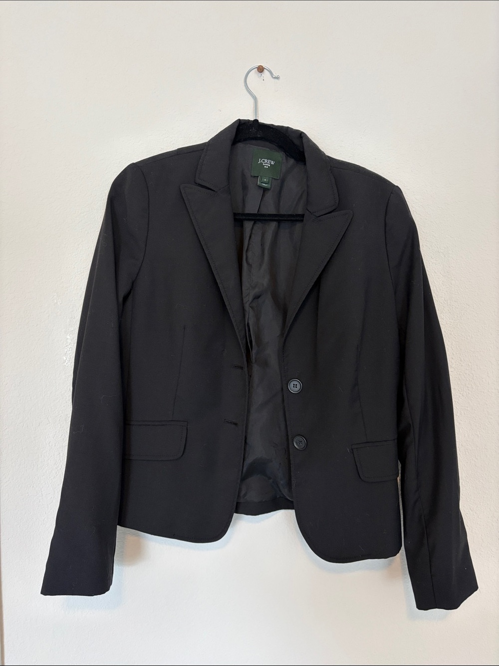 LIKE NEW J CREW Business Blazer Suiting | Size 8 | Black